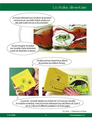 Entrez dans ma classe : la chaîne alimentaire