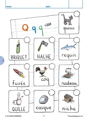 Des lettres et des mots