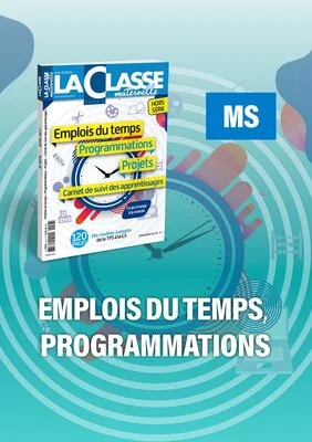 Les emplois du temps et programmations MS 2019