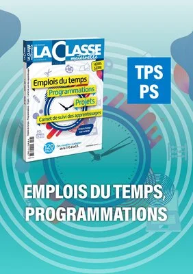 Les emplois du temps et programmations PS 2019