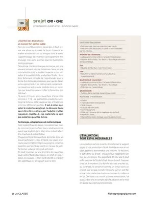 Projets pédagogiques Cycles 2 et 3