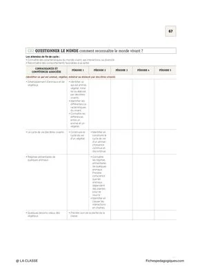 Les emplois du temps et programmations CE2 2019
