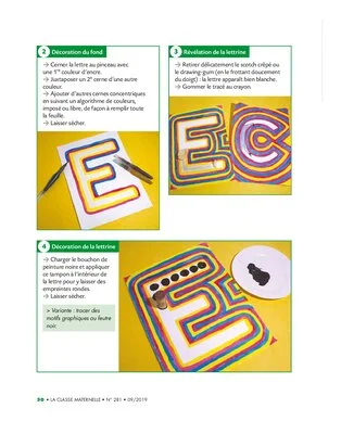 Bricolages de Septembre