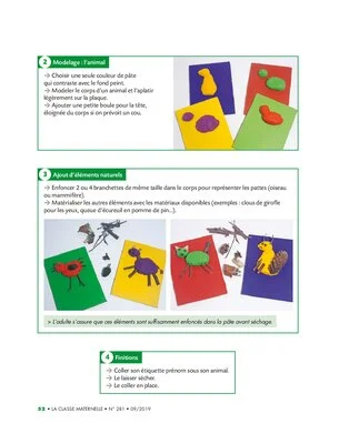 Bricolages de Septembre