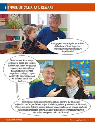 Bienvenue dans ma classe avec Christophe : l'accueil du matin