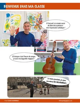 Bienvenue dans ma classe avec Christophe : l'accueil du matin