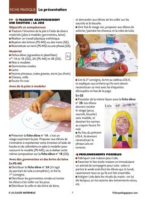 Lola, marionnette de classe