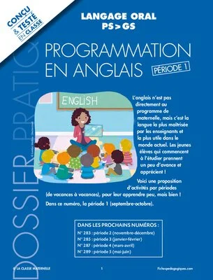 Programmation en anglais - Période 1