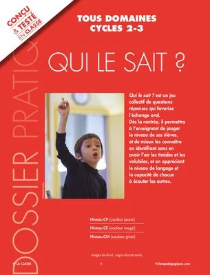 Qui le sait ?
