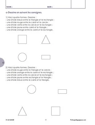 Les consignes mathématiques