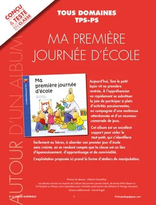 Ma première journée d'école