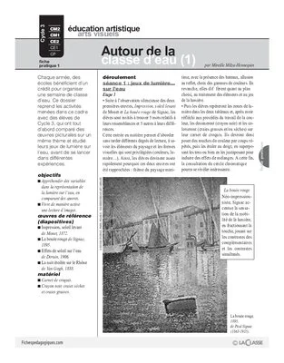 Autour de la classe d'eau (1)