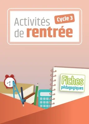 Ressources pour la rentrée Cycle 3