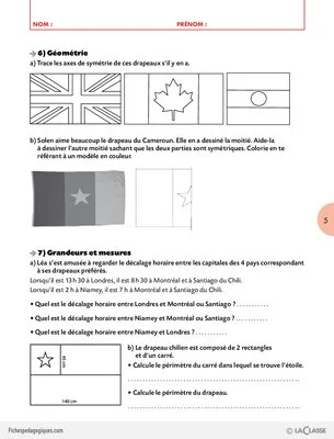 Ressources pour la rentrée Cycle 3