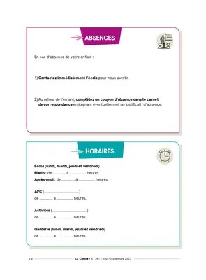 Ressources pour la rentrée Cycle 3