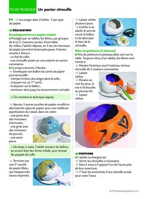 Activités autour d'Halloween Cycle 1