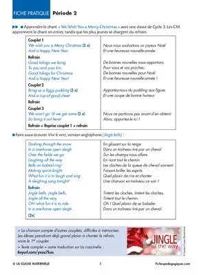 Programmation en anglais - Période 2