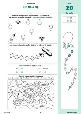 Le Cahier Malin Mathématiques CP