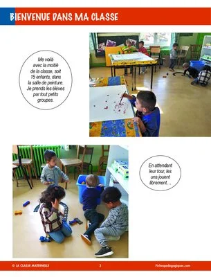 Bienvenue dans ma classe avec Christophe : les ateliers