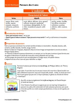 Parcours des 5 sens