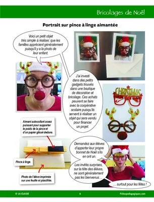 Entrez dans ma classe : bricolages de Noël