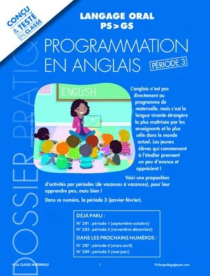 Programmation en anglais - Période 3
