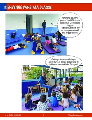 Bienvenue dans ma classe avec Christophe : la sieste