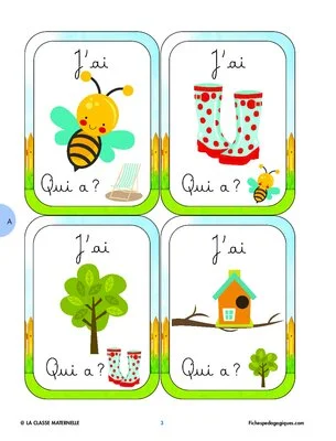 « J’ai ! Qui a ? » du jardin