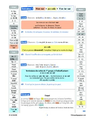 Progression orthographe - Février