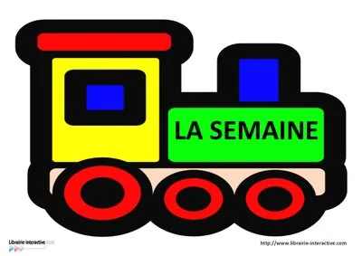 Le train des jours de la semaine