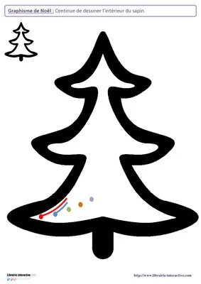 Graphisme sur le thème de Noël