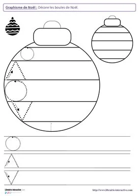 Graphisme sur le thème de Noël