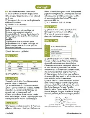Défi histoire Cycle 3