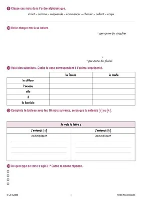 Une année de dictées CM2