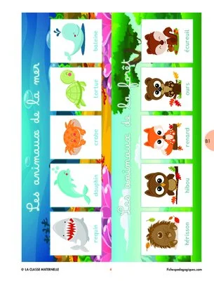 Loto des animaux