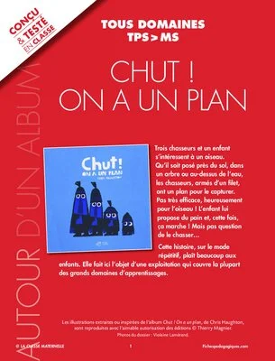 Chut ! On a un plan