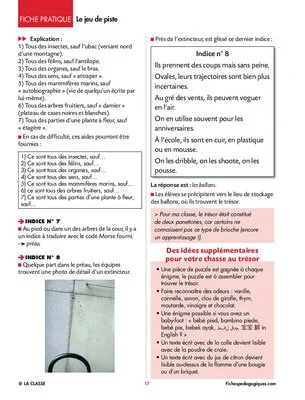 Organiser une chasse au trésor (Cycle 3)