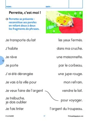 Perrette et les oiseaux 1/2