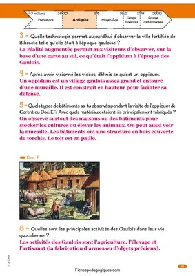 Fichier Histoire CM1 : L'Antiquité