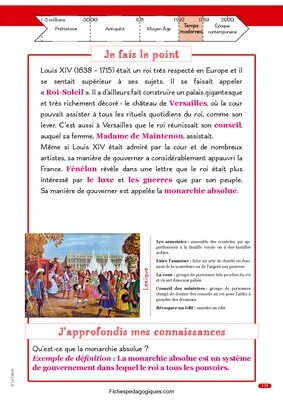 Fichier Histoire CM1 : Le temps des rois