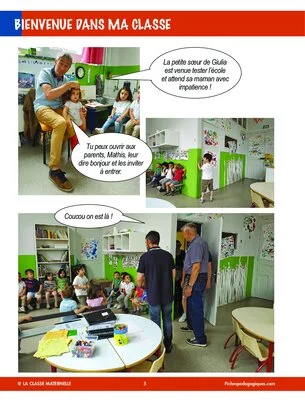 Bienvenue dans ma classe avec Christophe : l'heure des parents