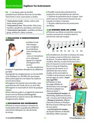 Fabriquer des instruments de musique