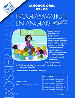 Programmation en anglais - Période 5