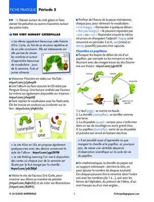 Programmation en anglais - Période 5