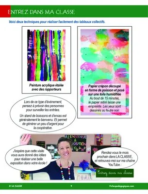 Entrez dans ma classe : exposition à l'école