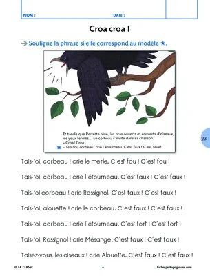 Perrette et les oiseaux 2/2