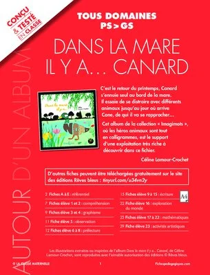 Dans la mare, il y a... Canard