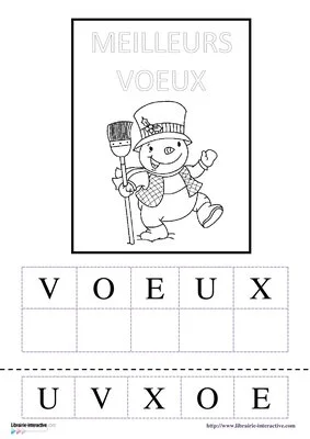 Vocabulaire de la bonne année