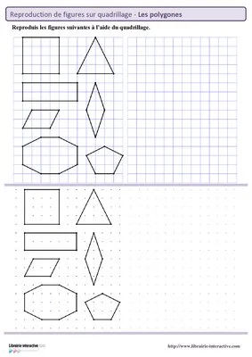Polygones sur quadrillage