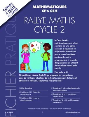 Rallye maths Cycle 2